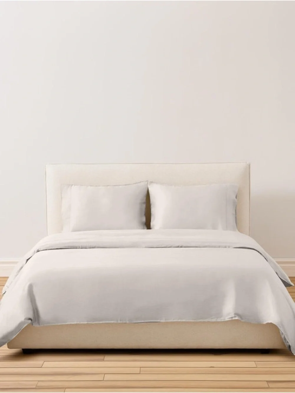 NWT Buffy Eucalyptus Breeze Sheet Set King Light Grey Bamboo TENCEL Lyocell